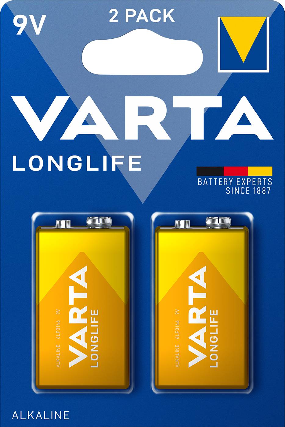 Alkaliska batterier Longlife