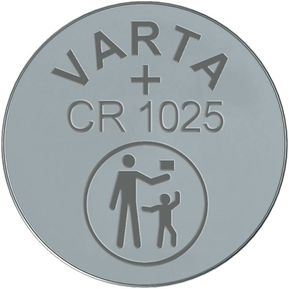 Knappceller litium Varta