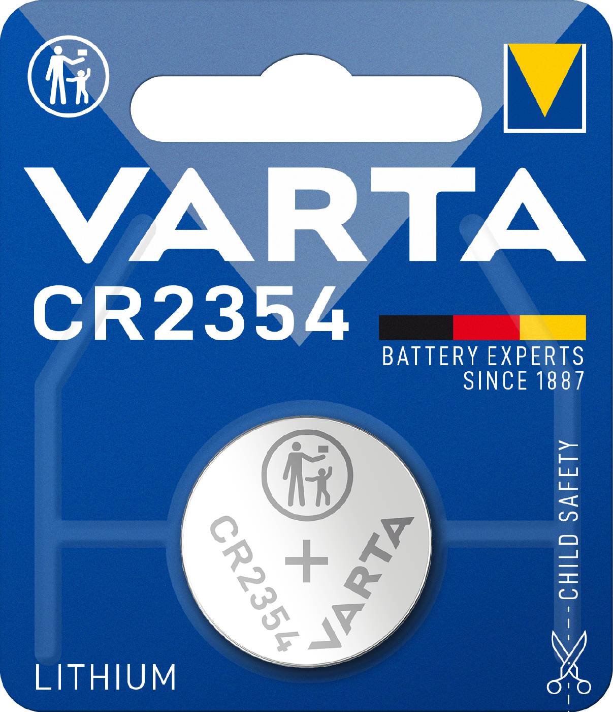 Knappceller litium Varta