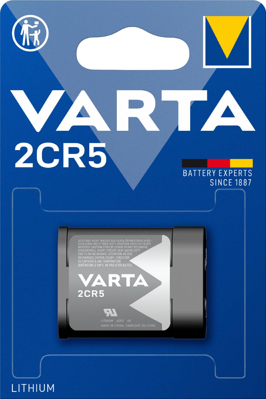 Fotobatterier litium