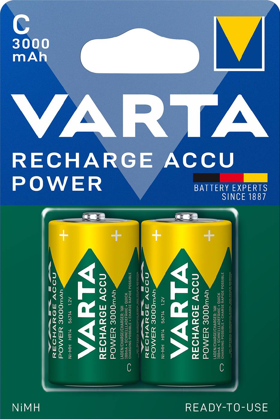 Uppladdningsbart batteri Power Range Accus