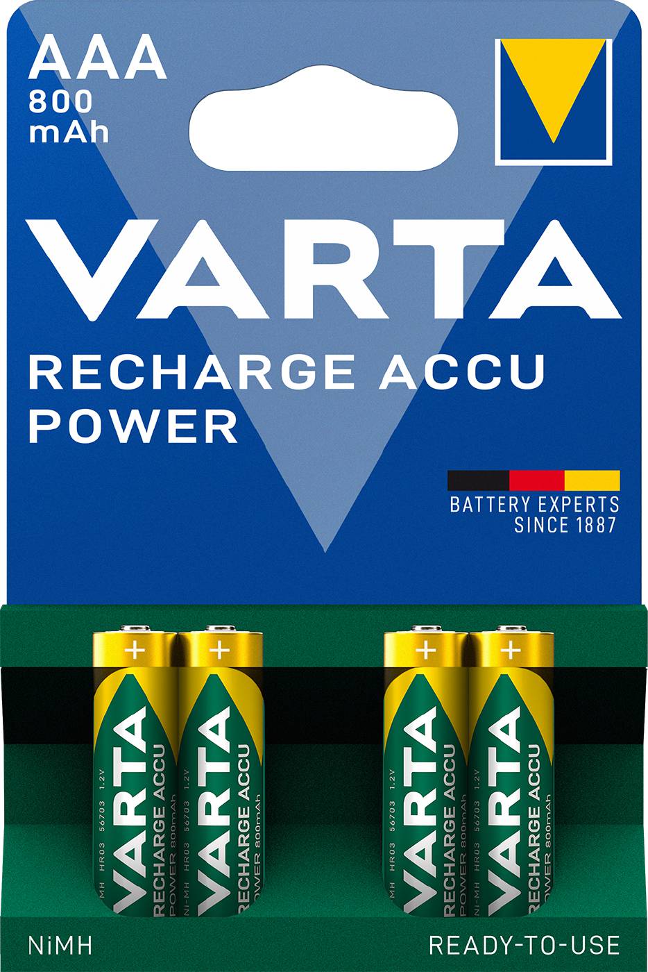 Uppladdningsbart batteri Longlife Range Accus