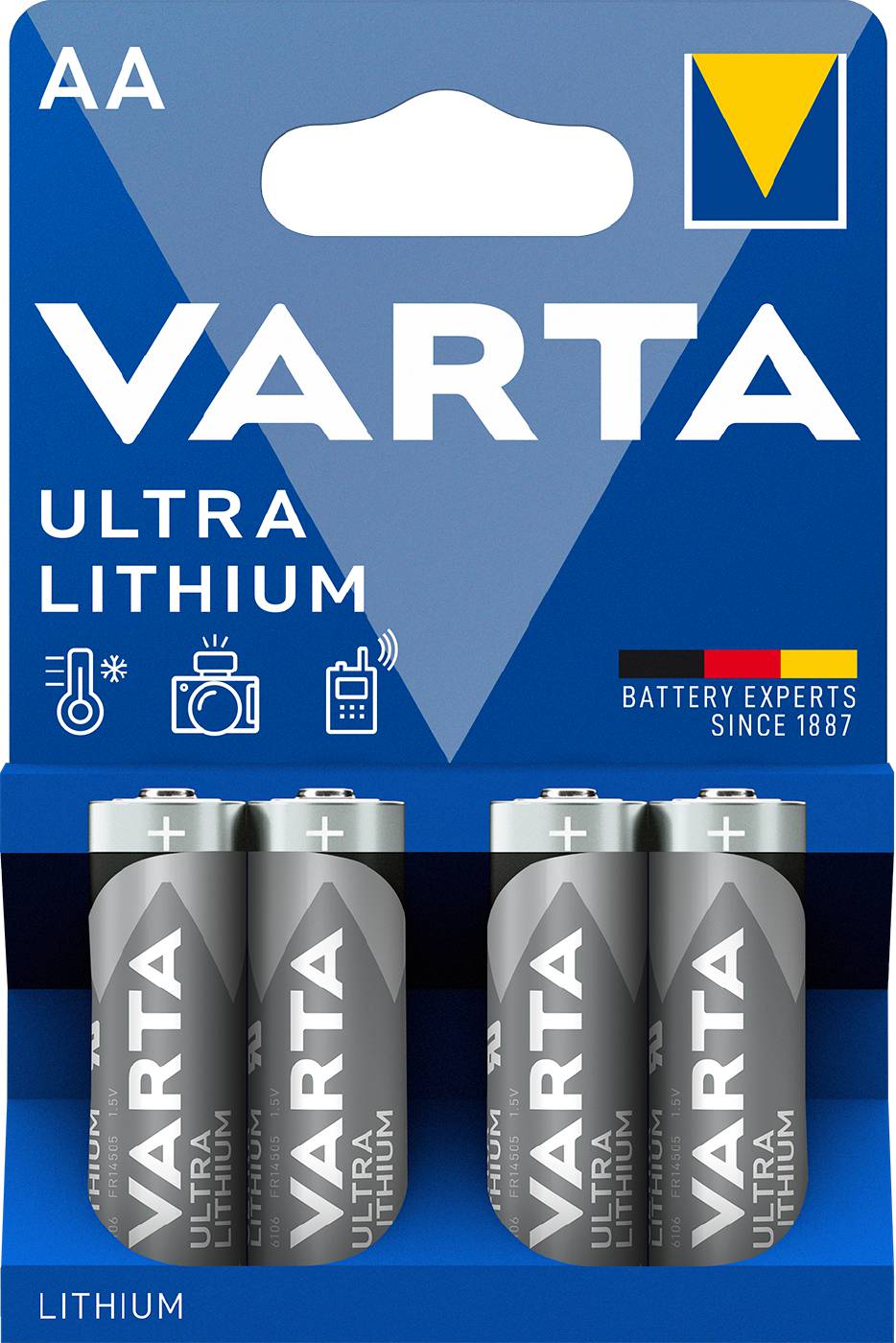 Fotobatterier litium