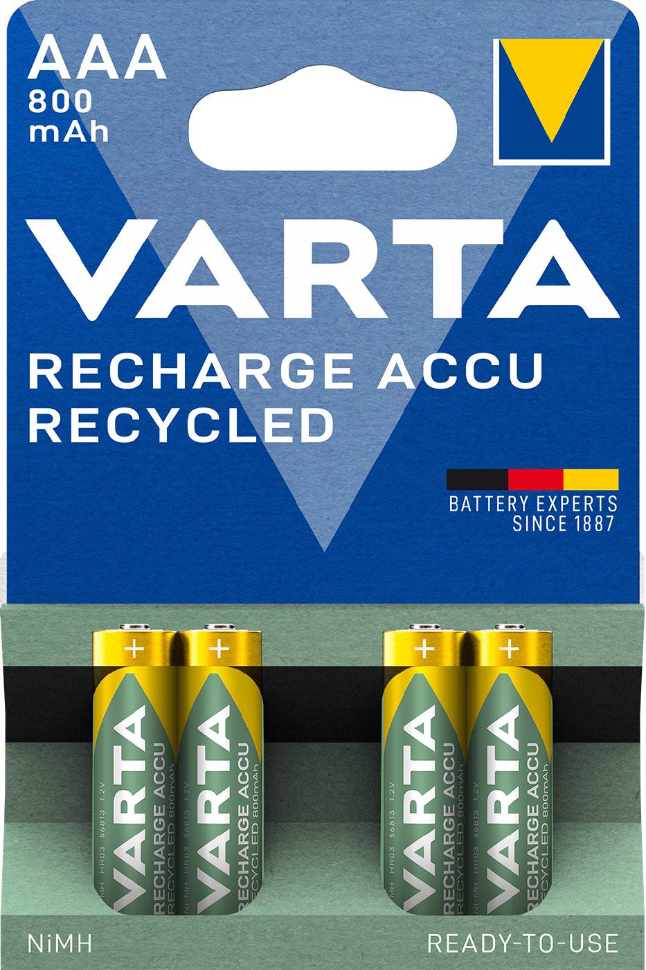 Uppladdningsbart batteri Recycled