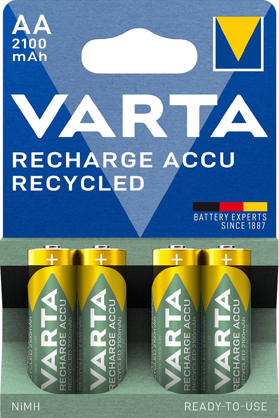 Uppladdningsbart batteri Recycled