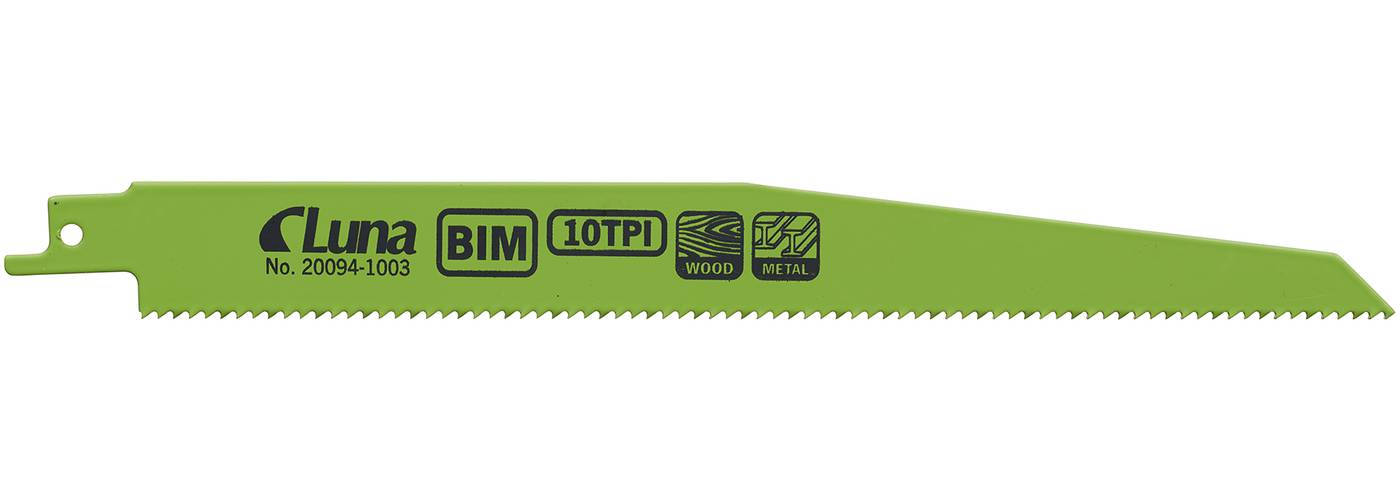 Puukkosahanterä 10T bimetallia, puulle ja metallille