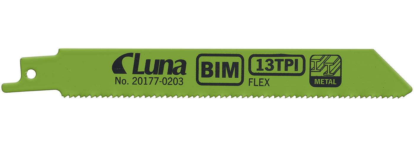 Puukkosahanterä 13T bimetallia, joustava terä metallille