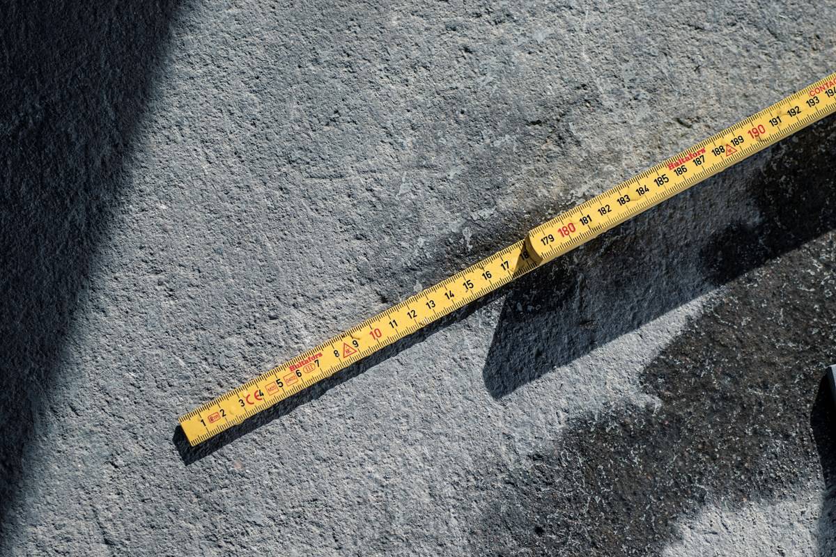 Contact folding rule (meter rule) of plastic Hultafors