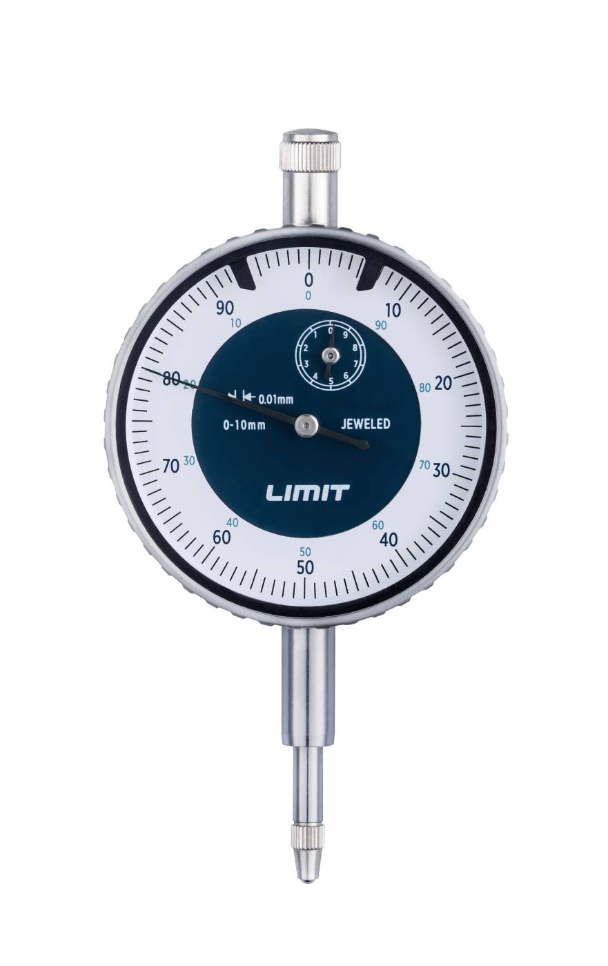Dial indicator with turnable scale Limit