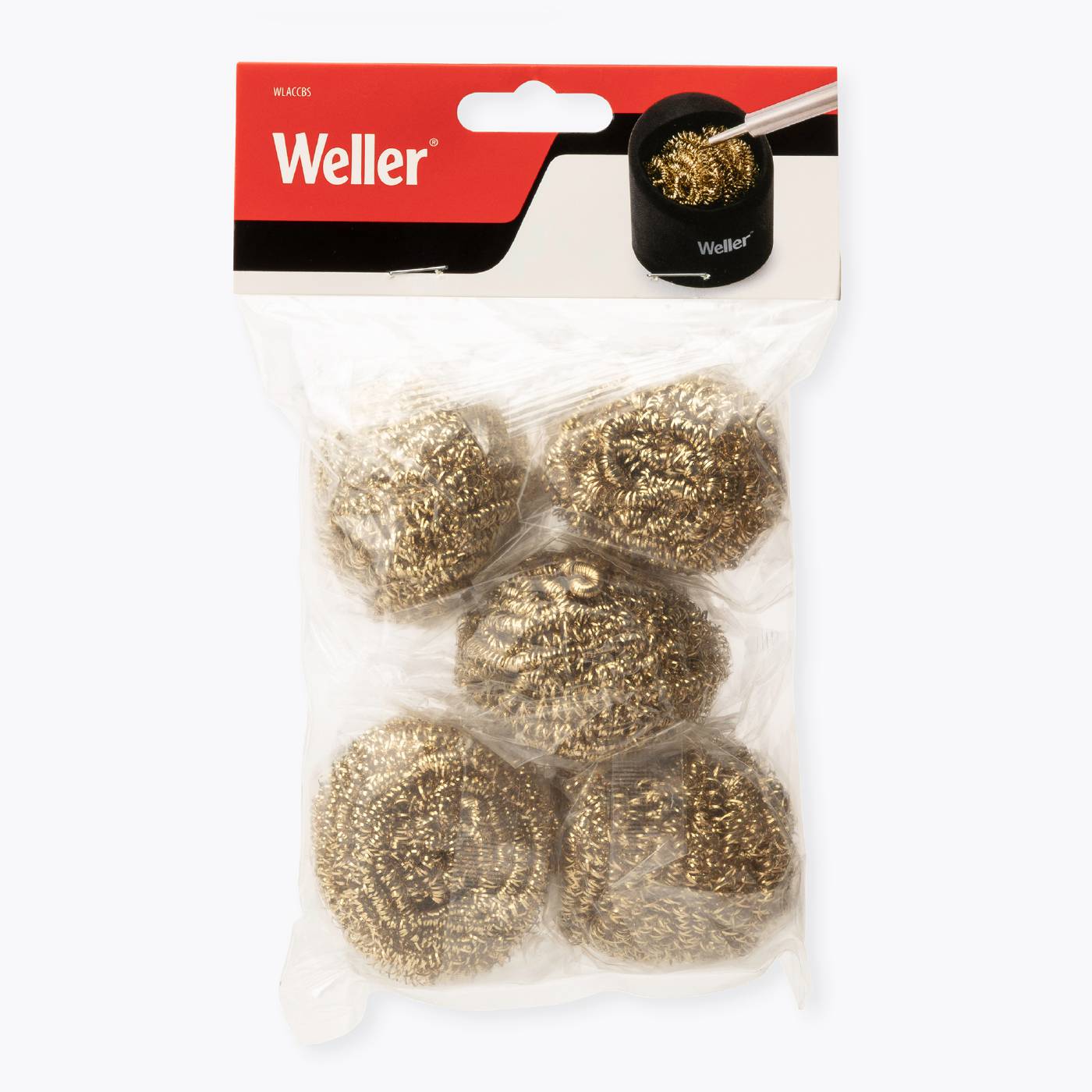 Brass sponge tip cleaner set 5pcs Weller