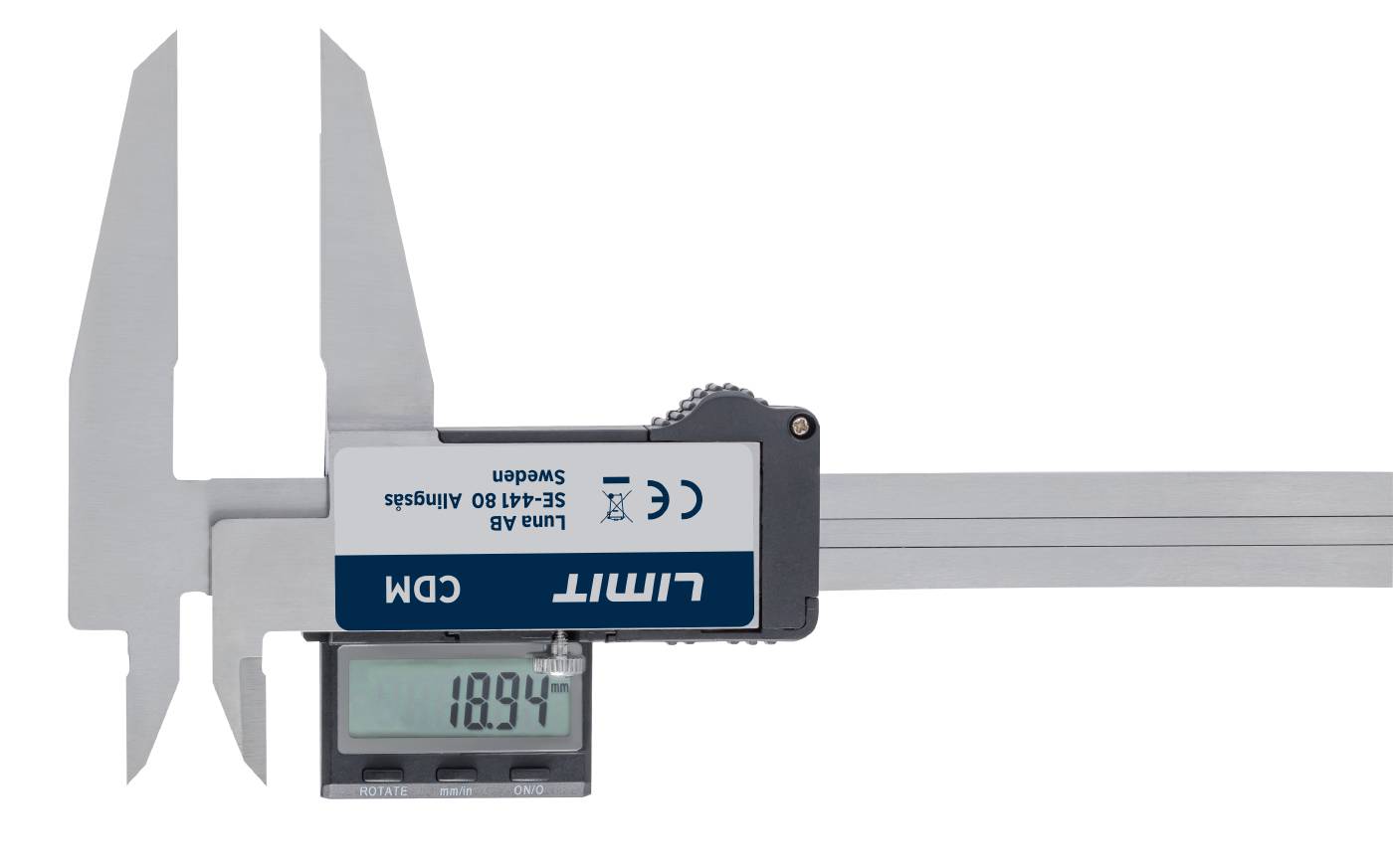 Digitalt skjutmått CDM-Flex LCD 150 / 200 / 300 mm Limit