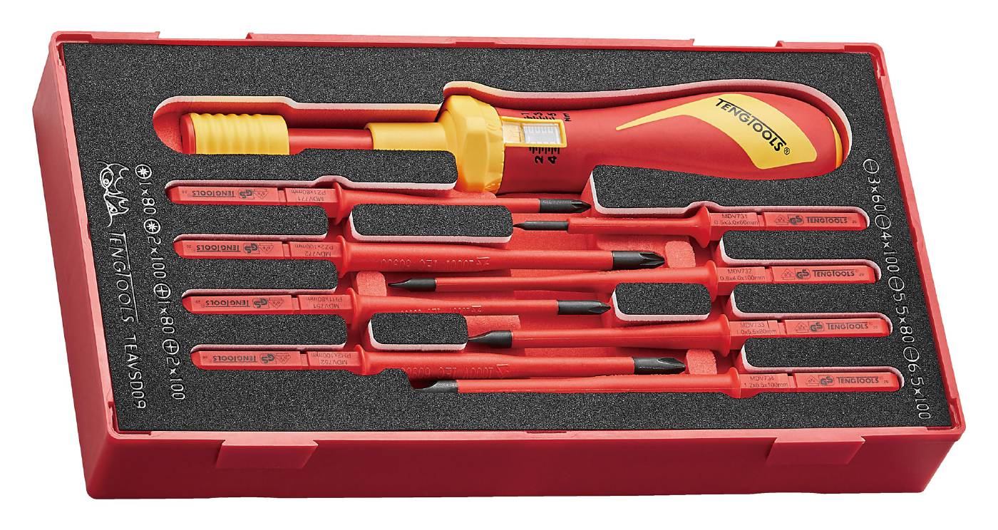 Torque screwdriver Teng Tools TEAVSD09 1–5 Nm 1000 V