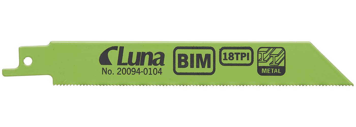 Puukkosahanterä bimetallia, metallille