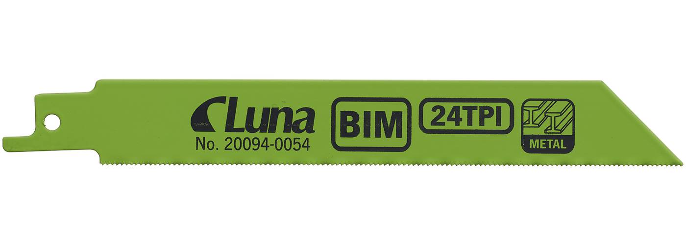 Puukkosahanterä 24T bimetallia, metallille