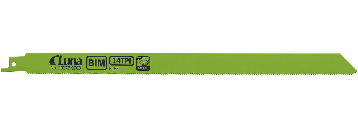 Puukkosahanterä bimetallia, joustava terä metallille