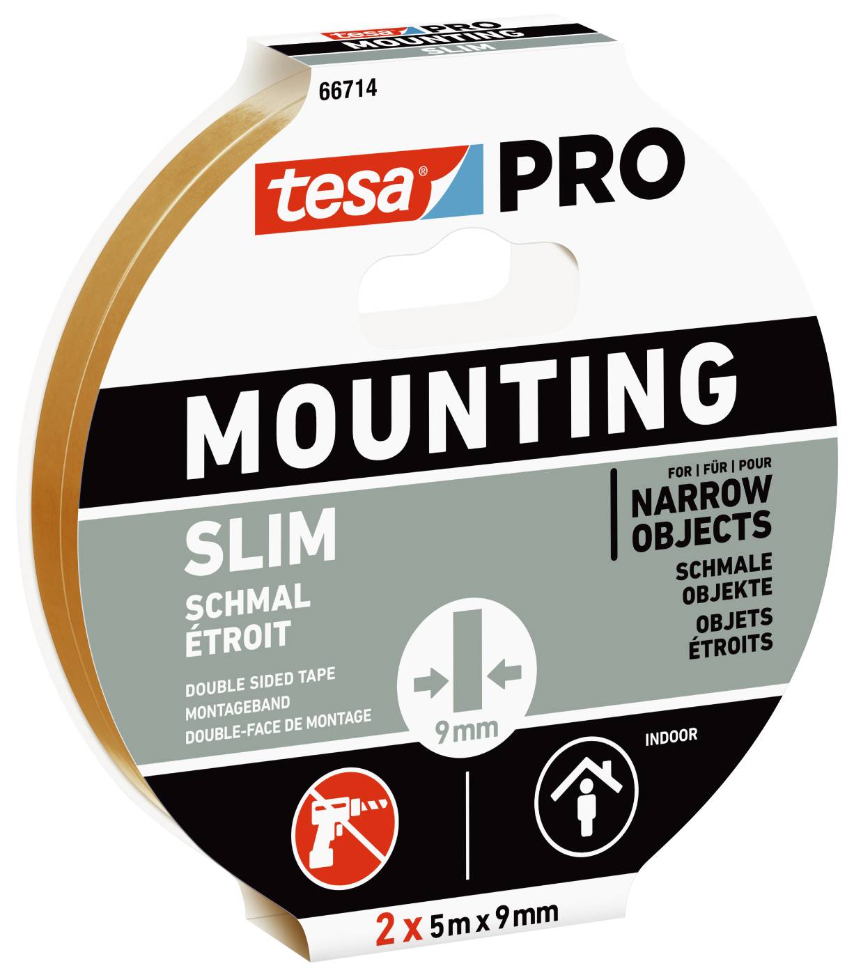 Monteringstape Tesa Pro Slim