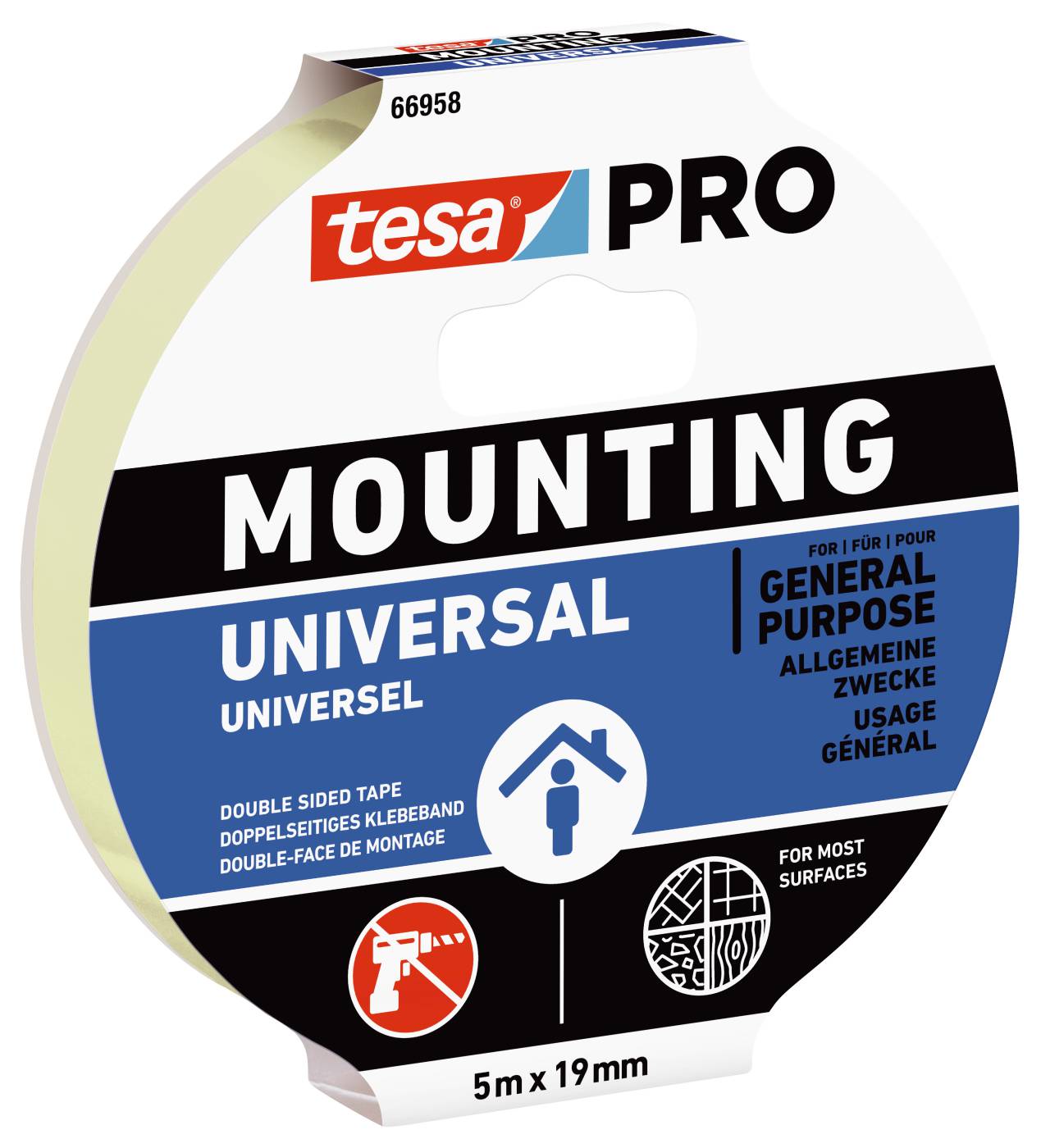 Monteringstape Tesa Pro Universal