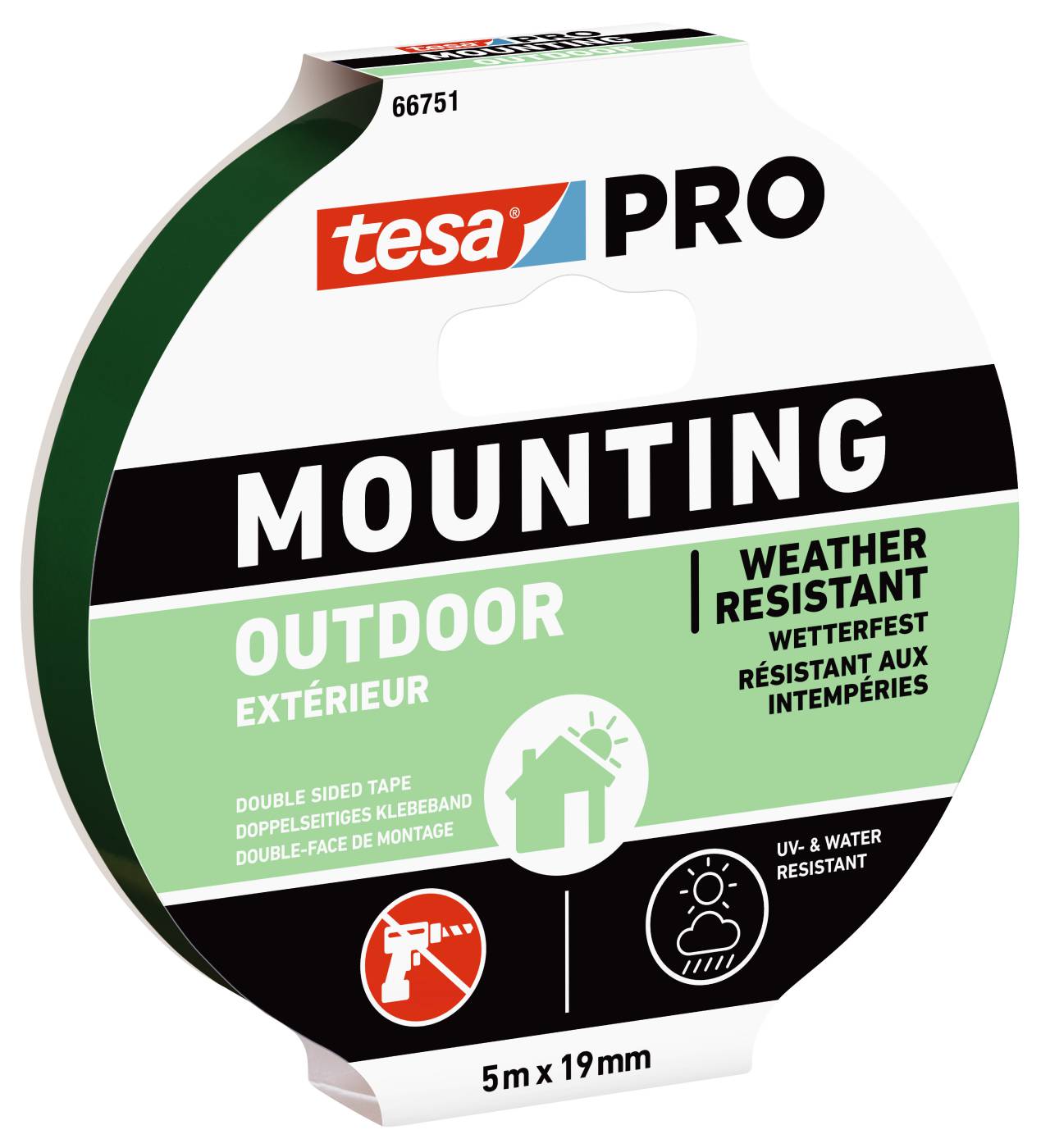 Monteringstape Tesa Pro Outdoor