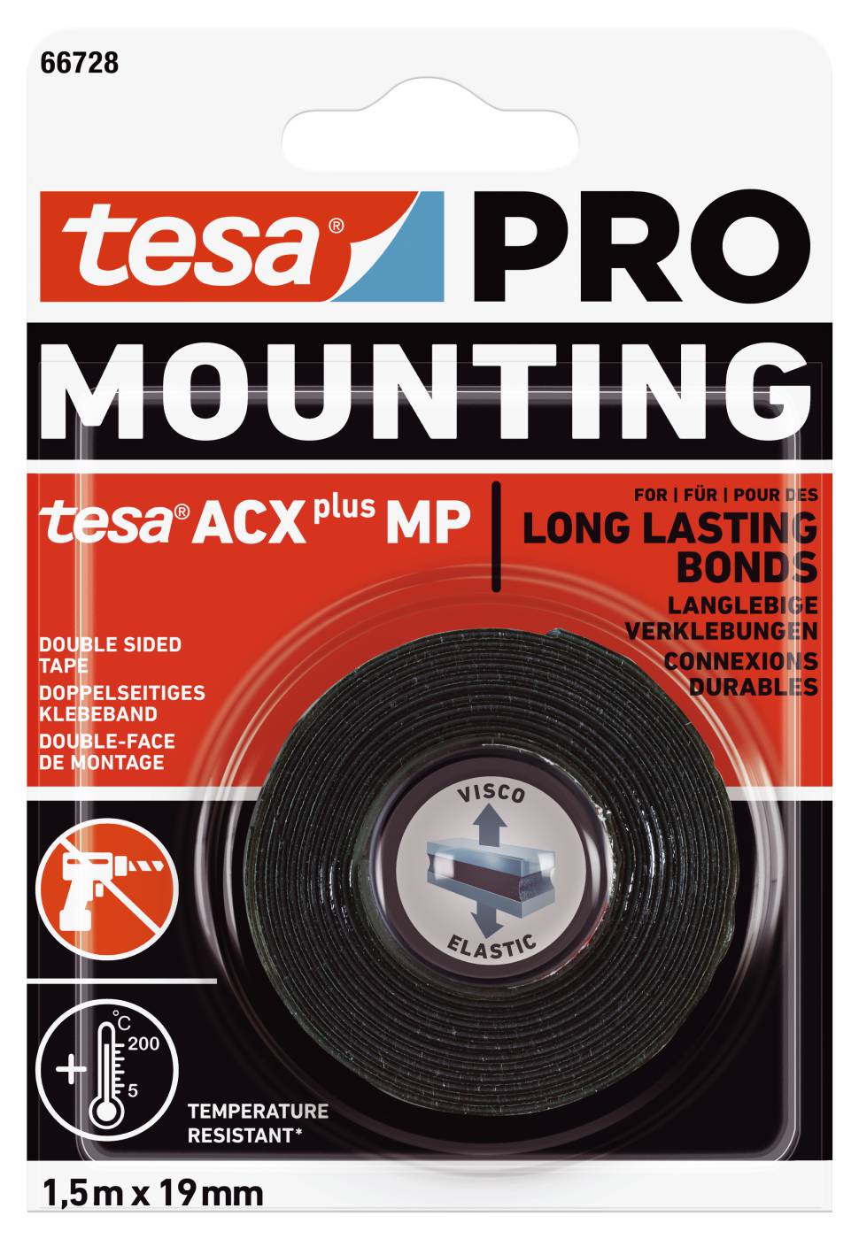 Mounting Tape Tesa® Pro ACXplus MP