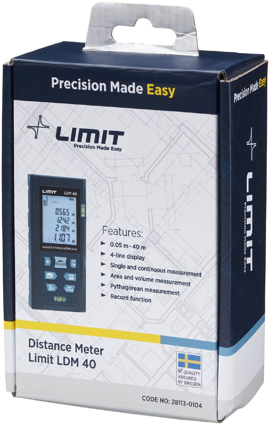 Avståndsmätare Limit LDM 40