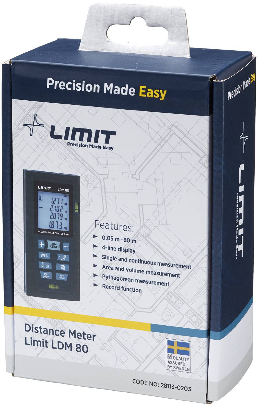 Avståndsmätare Limit LDM 80