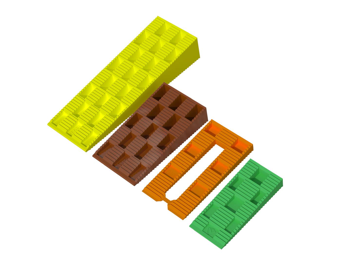 Plastic wedge Mixed box Eurospacers