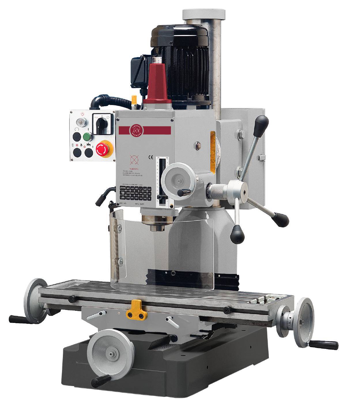 Drilling and milling machine (with gearbox) L&N LDM 400 and LDM 401