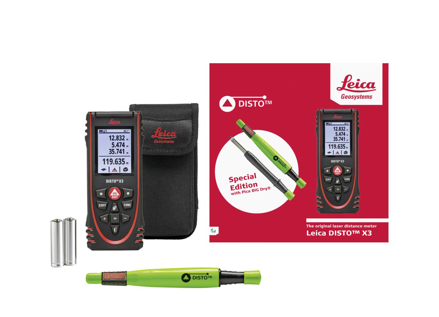Avståndsmätare Leica Disto X3 