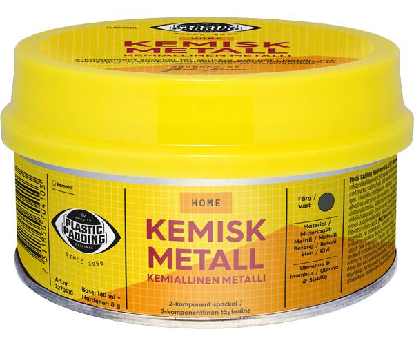 Filler Chemical Metal Plastic Padding