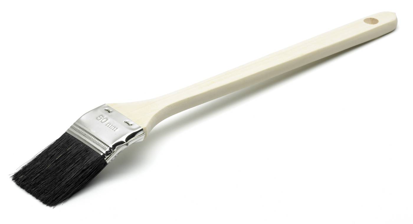 Angle brush Go wood shaft extra long Anza