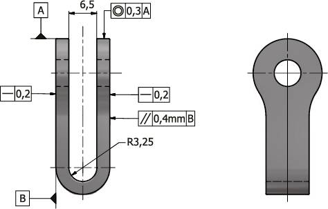 U-attachment with bolt