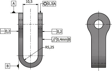 U-attachment with bolt