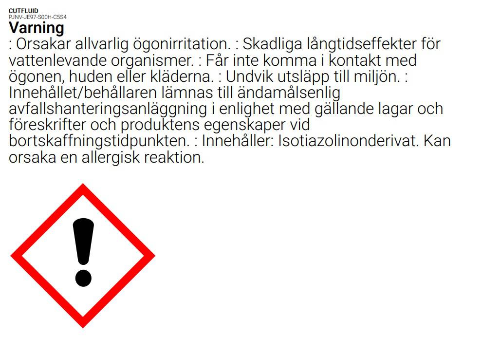 Lastuamisneste CUTFLUID