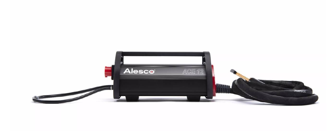 Induction heater Alesco ACE12 with cooling unit NIX3