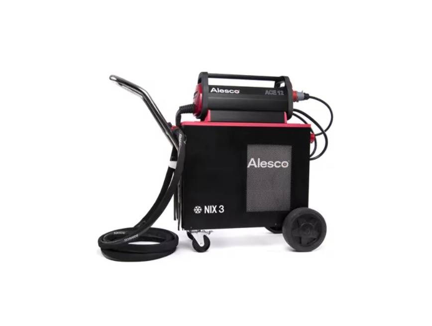 Induction heater Alesco ACE12 with cooling unit NIX3