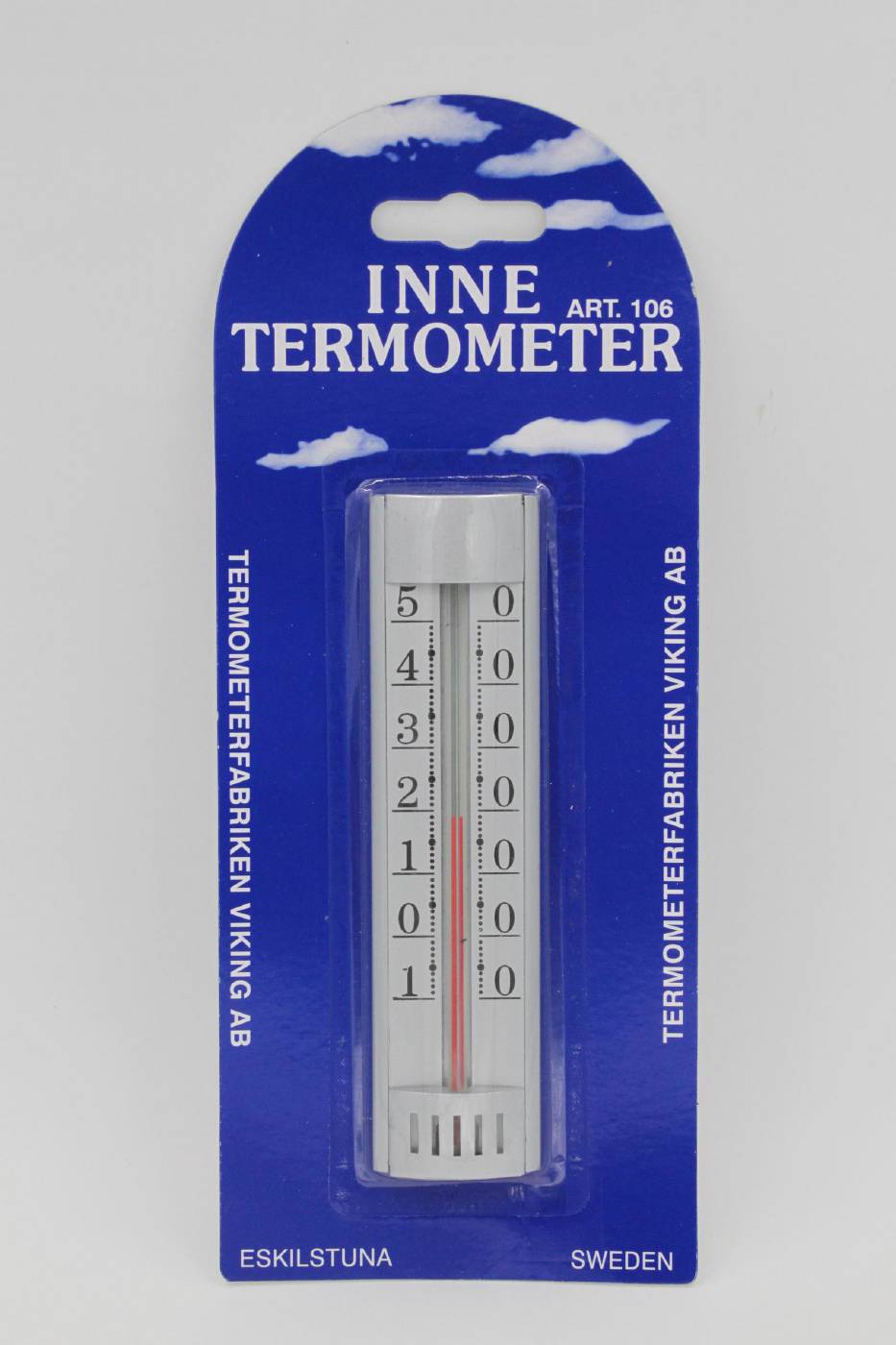 Termometer inomhus/utomhus Termometerfabriken Viking