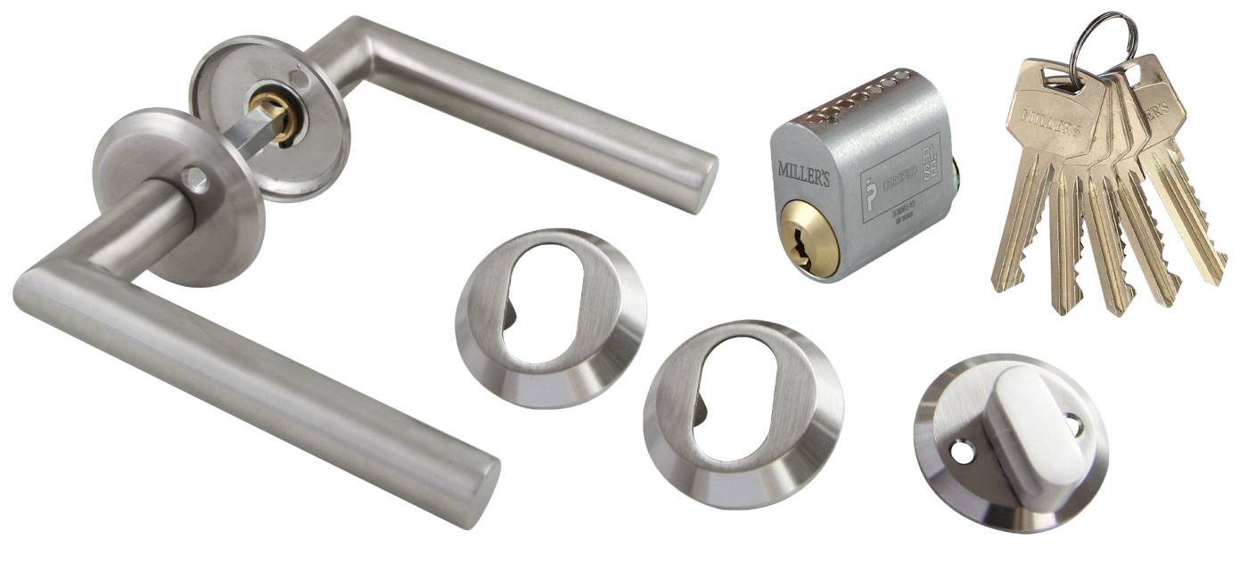 Behörssats Grip oval cylinder syrafast MILLERS