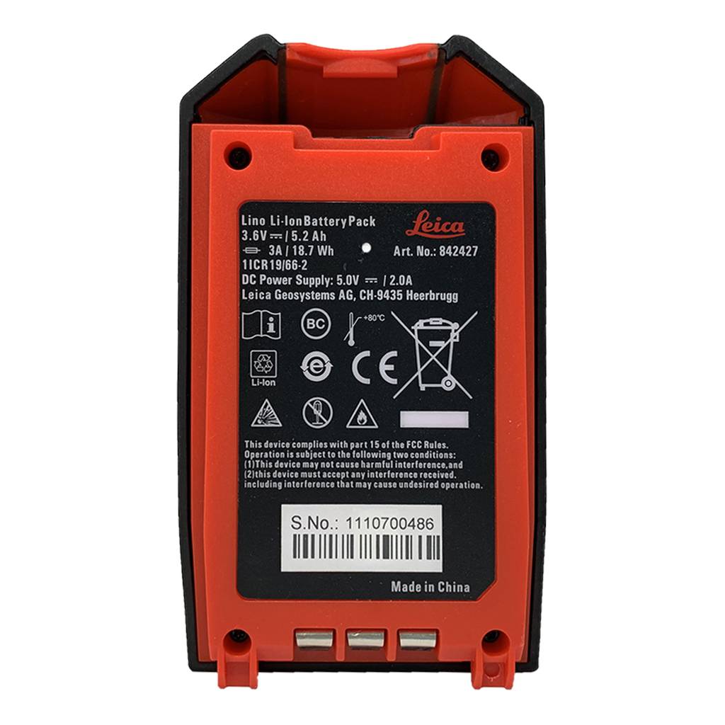 Batteripack Leica Lino Li-Ion