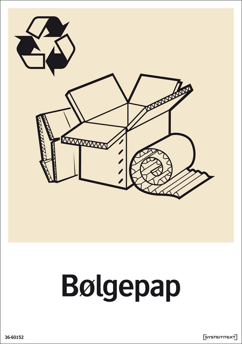 Environmental decal Cardboard