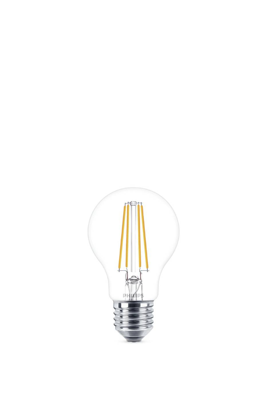 LED Classic pære E27 klar Philips