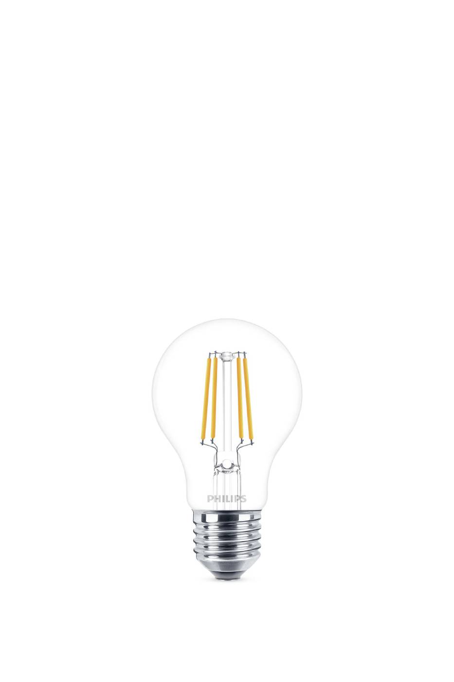 LED Classic pære E27 klar Philips