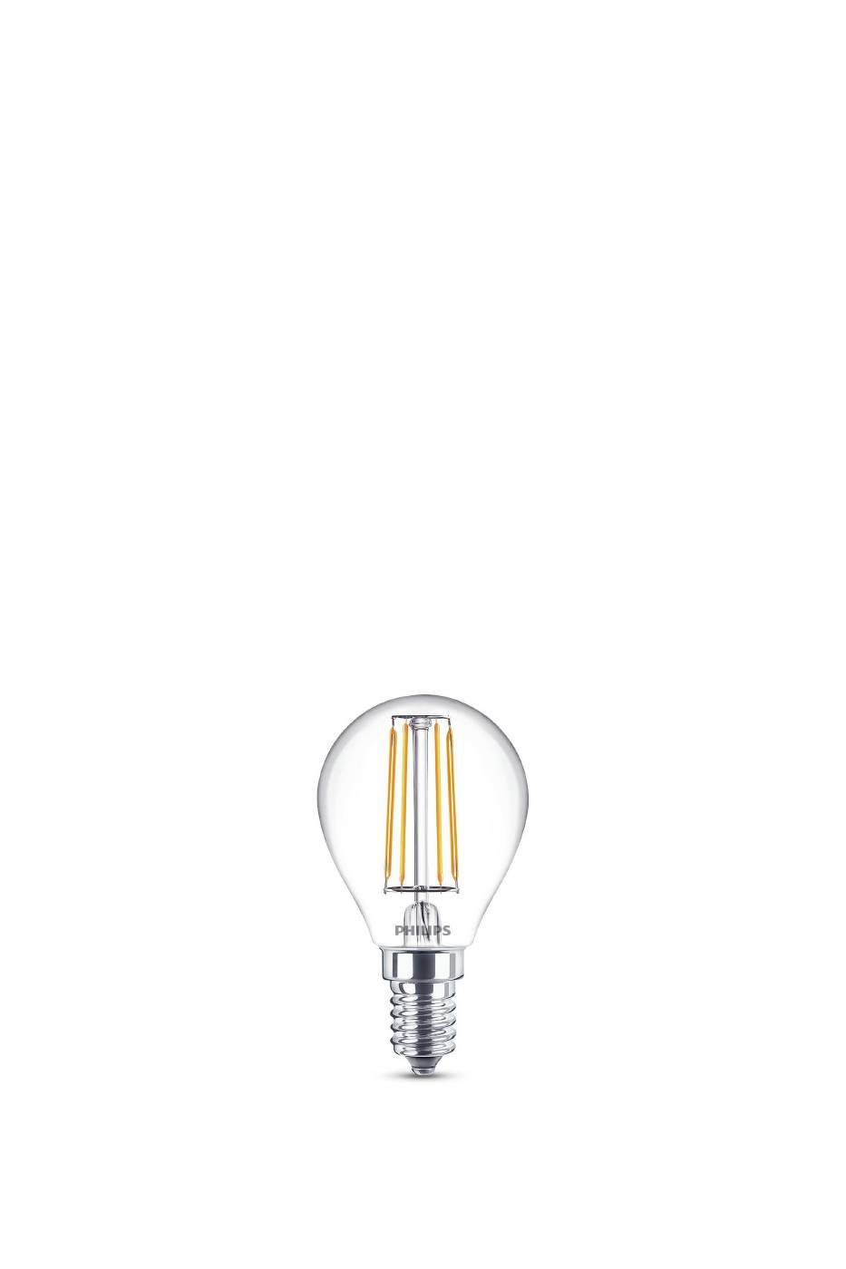 LED Classic Lustre E14 klar Philips