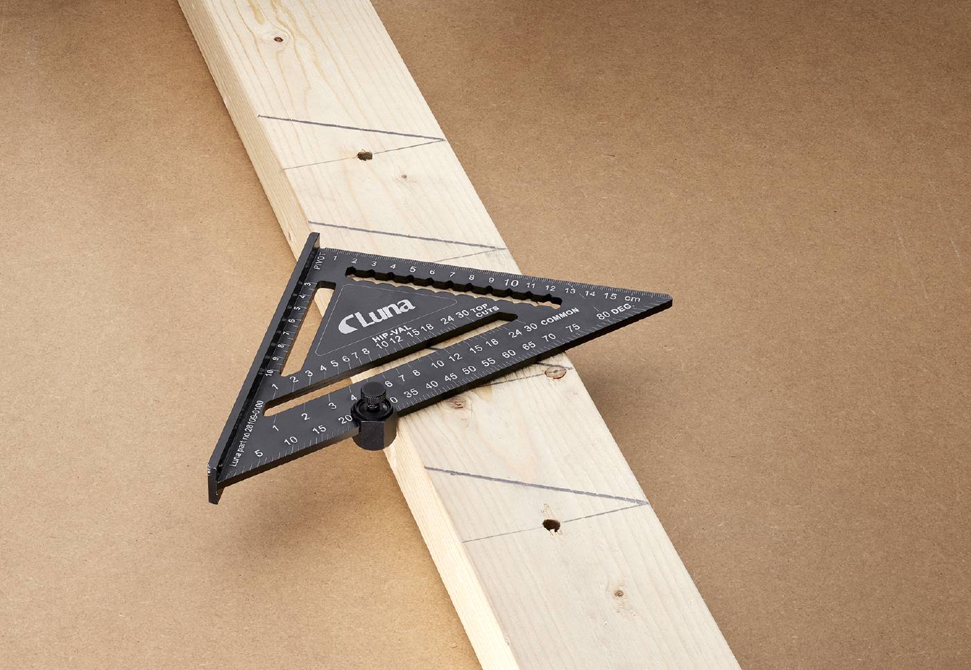 Locking screw for speed square Luna