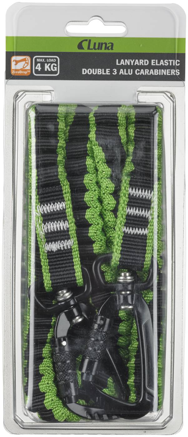 Elastic strap with 3 snap hooks