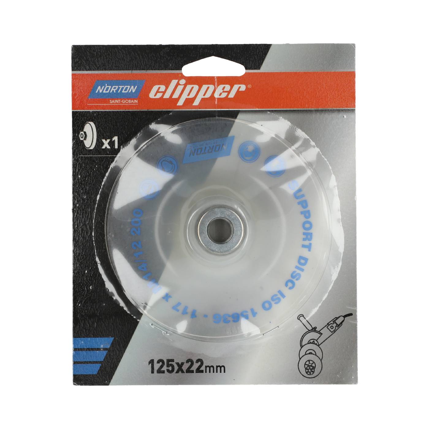 Bunnplate for fiberskriver M14 Clipper Norton