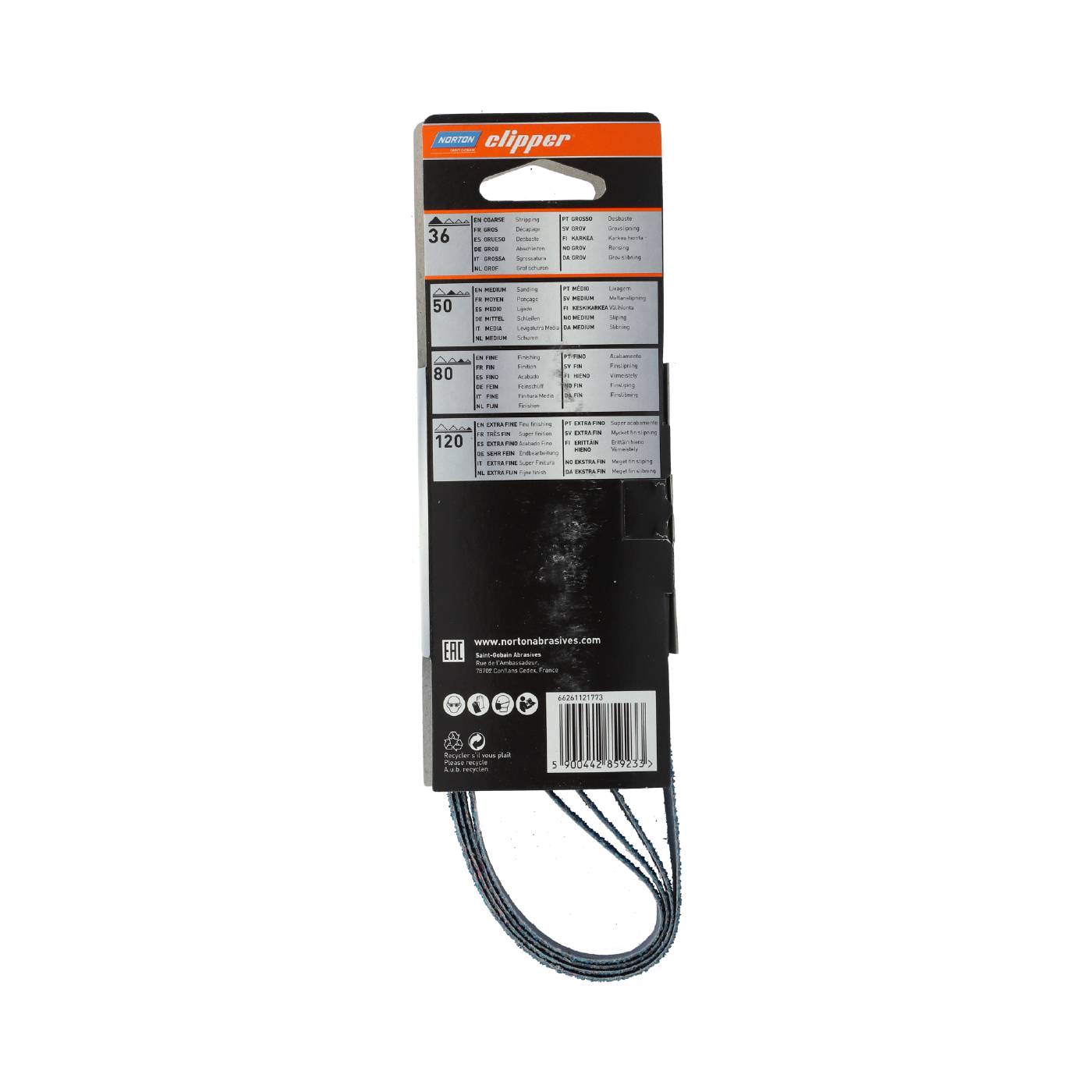 Abrasive belt Clipper SB Norton