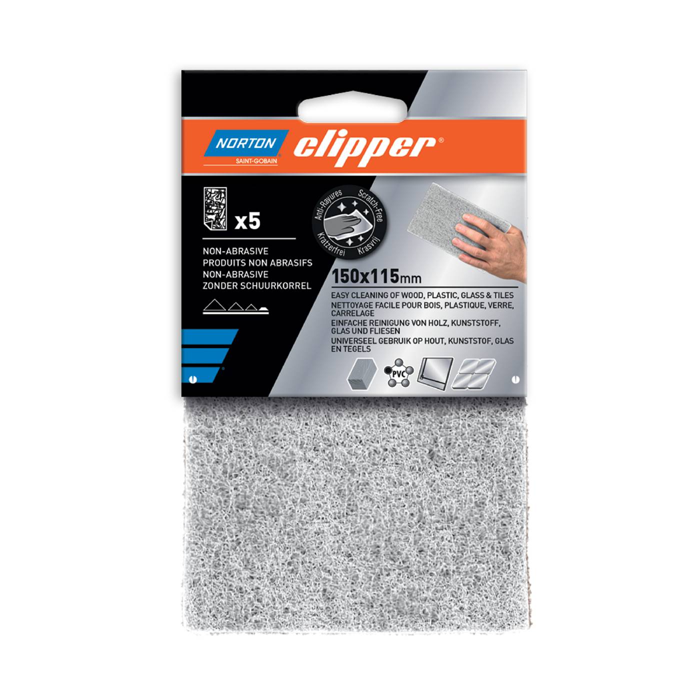 Abrasive nylon sheet Clipper 150X115 SB Norton