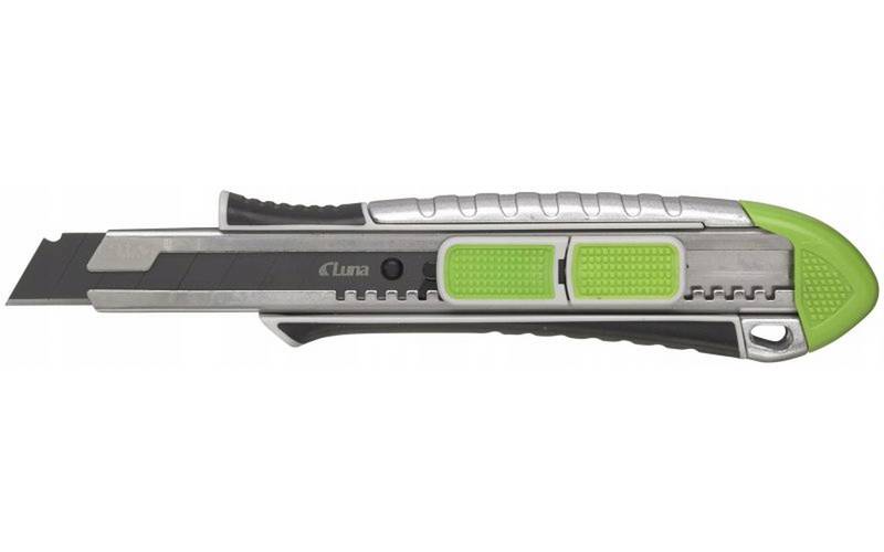 Snap-off blade knife zinc Luna