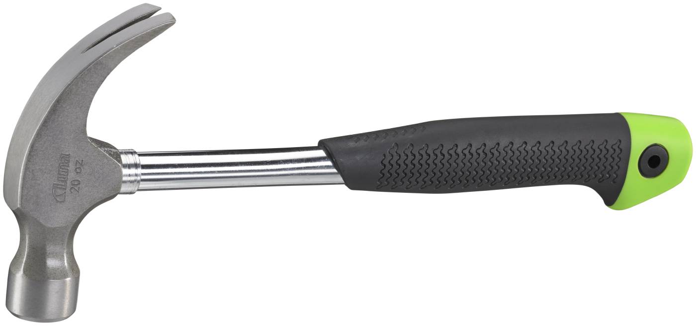 Carpenters hammer with steel tube handle Luna