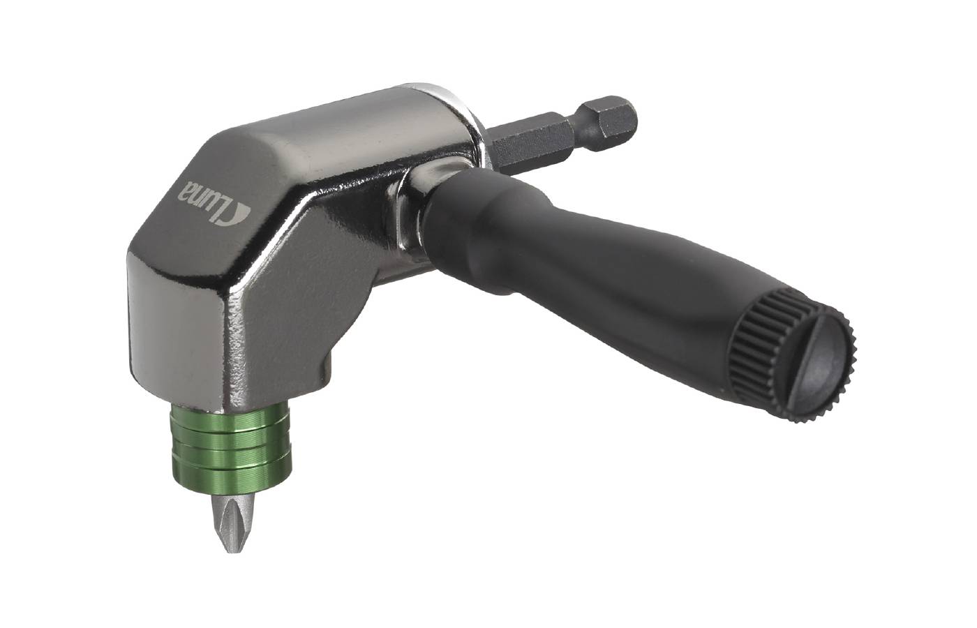 Angle drill attachment short 1/4'' Luna
